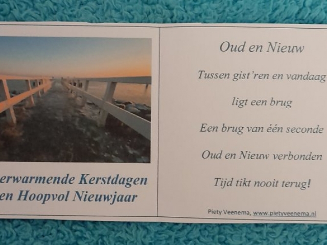 Kerstkaart 2025 brug