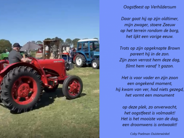 Oogstfeest op verhildersum