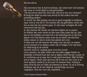 De microfoon